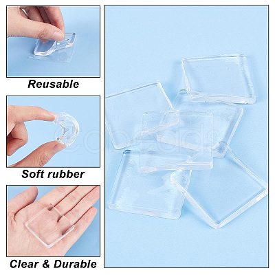 Transparent Silicone Anti-Collision Bumper Guard DIY-WH0366-53-1