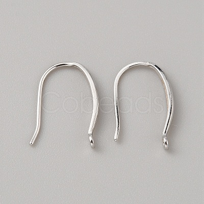 Sterling Silver Earring Hooks STER-WH0013-01-1