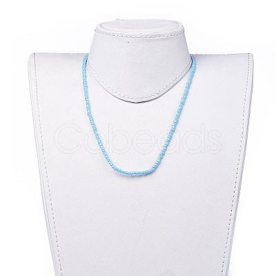 Glass Seed Beaded Necklaces NJEW-JN02466-05-1