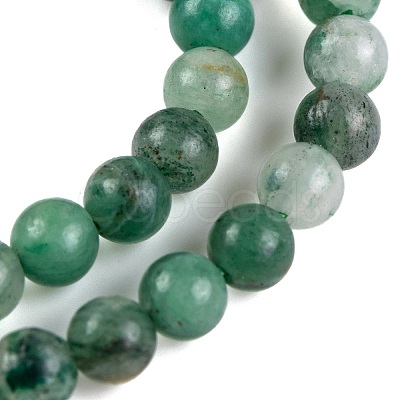 Natural Green Jade Bead Strands X-G-A130-3mm-M06-1