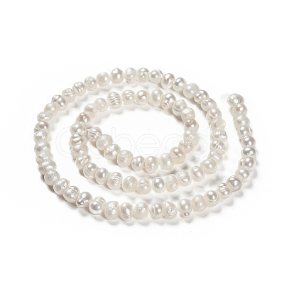 Grade A Natural Cultured Freshwater Pearl Beads Strands SPPA001Y-1A-1