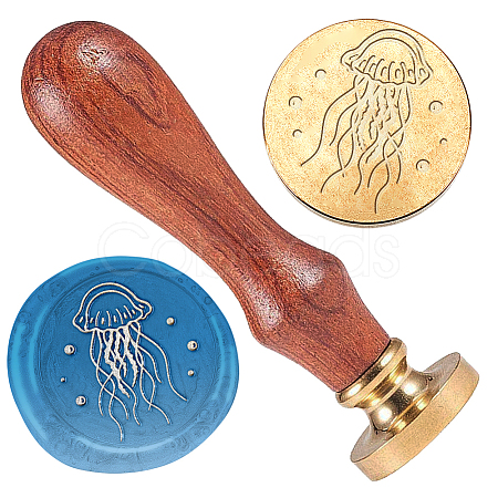 Wax Seal Stamp Set AJEW-WH0208-1103-1