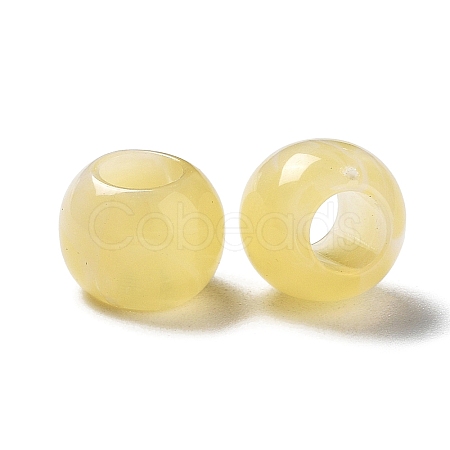 Imitation Gemstone Acrylic Beads OACR-Z004-01F-1