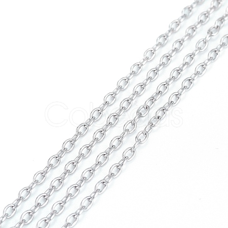 201 Stainless Steel Cable Chains CHS-R008-11-1