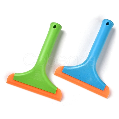 (Defective Closeout Sale: Scratched)2Pcs Flexible Silicone Squeegee AJEW-XCP0002-16-1