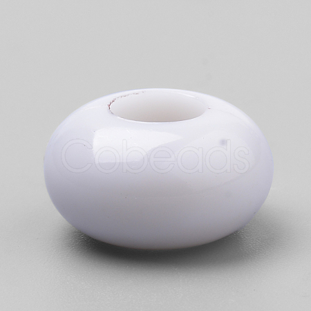 Opaque Acrylic Beads X-SACR-Q190-29O-1