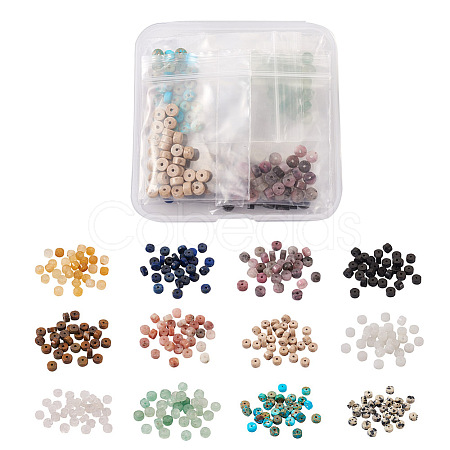 Craftdady 360Pcs 12 Colors Natural Mixed Gemstone Beads G-CD0001-02-1