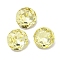 Glass Rhinestone Cabochons, Flat Back & Back Plated, Faceted, Diamond, Jonquil, 8x4mm