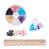  Gemstone Chips Beads G-PH0034-04-3