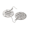 Non-Tarnish 304 Stainless Steel Dangle Earrings EJEW-P271-11P-2