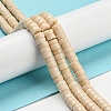 Natural Fossil Beads Strands G-Z006-C16-4