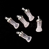 Natural Rose Quartz Pendants G-K322-01F-P-01-2