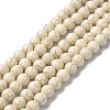 Synthetic Howlite Beads Strands G-C180-04A-1