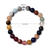 Assorted Stone Beads Bracelets BJEW-Q300-2