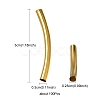 100Pcs Brass Tube Beads KK-YW0001-61-4