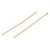 Brass Flat Head Pins KK-N254-47D-G-2