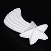 Shooting Star For Christmas Modelling Polystyrene Foam/Styrofoam DIY Decoration Crafts DJEW-M005-21-1