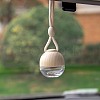 Globe Glass Empty Refillable Car Perfume Bottle PW-WGE3FD2-01-2