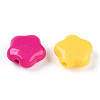 Opaque Acrylic Beads SACR-N018-12-2