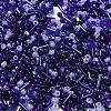 Opaque & Transparent Inside Colours Glass Seed Beads SEED-F004-02G-3