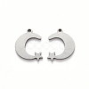 Non-Tarnish 201 Stainless Steel Charms X-STAS-N092-106-2