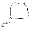 Nylon Pendant Cord Loops NWIR-WH0012-02B-1