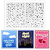 Custom PVC Plastic Clear Stamps DIY-WH0618-0144-1