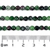 Natural Ruby in Zoisite Beads Strands G-L597-C02-03-4