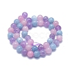 Natural Aquamarine & Rose Quartz & Amethyst Beads Strands G-D0013-68-2