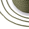 Round Waxed Polyester Cord X-YC-G006-01-1.0mm-37-3