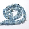 Natural Aquamarine Beads Strands G-F328-32-2