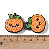 Halloween Theme Silicone Focal Beads SIL-M005-06-3