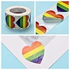 Self-Adhesive Kraft Paper Gift Tag Stickers DIY-G021-01-4