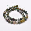 Natural Indian Agate Beads Strands G-F349-02-8mm-2