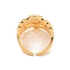 Brass Micro Pave Cubic Zirconia Rings RJEW-R146-01G-2