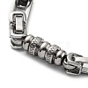 Non-Tarnish 304 Stainless Steel Link Chain Bracelet for Men Women BJEW-Z023-19P-2