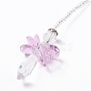 Crystal Fairy Beaded Wall Hanging Decoration Pendant Decoration HJEW-G019-02C-3