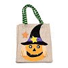 Burlap Halloween Candy Bag ABAG-I003-03B-1