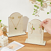 Wooden Earring Display Stands EDIS-WH0016-064C-3