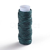 Waxed Polyester Cord YC-WH0007-03B-35-2