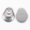 Tarnish Resistant 304 Stainless Steel Cabochons STAS-H398-19P-2