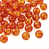 Resin Imitation Amber Beads CRES-TA0001-17-24