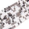 Glass Beads Strands GLAA-F106-B-11-1