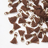 Polycotton(Polyester Cotton) Tassel Pendant Decorations FIND-S275-18G-2