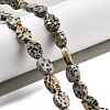 Natural Dalmatian Jasper Beads Strands G-P559-B08-01-2