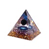 Orgonite Pyramid Resin Display Decorations DJEW-I017-01B-1