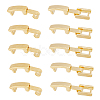 SUPERFINDINGS 7 Styles Eco-Friendly Brass Watch Band Clasps KK-FH0005-22-1