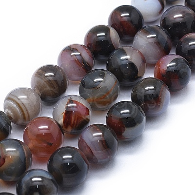 Natural Agate Beads Strands G-I245-40C-1