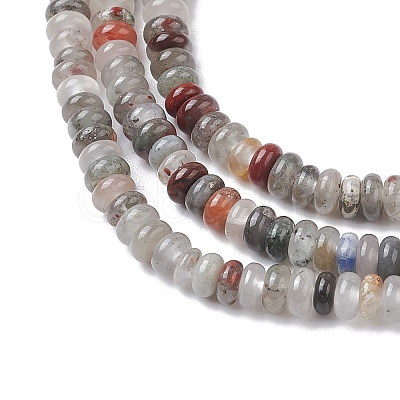 Natural African Bloodstone Beads Strands G-H292-A15-02-1