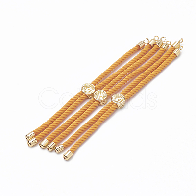 Nylon Twisted Cord Bracelet Making MAK-T003-13G-1